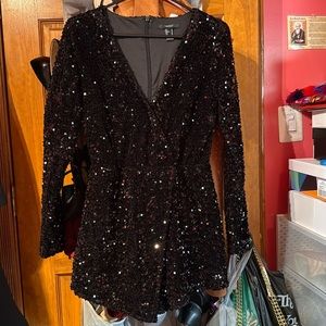Sequin romper